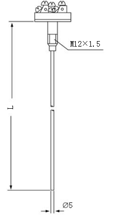 煙道、風道熱電偶熱電偶感溫元件